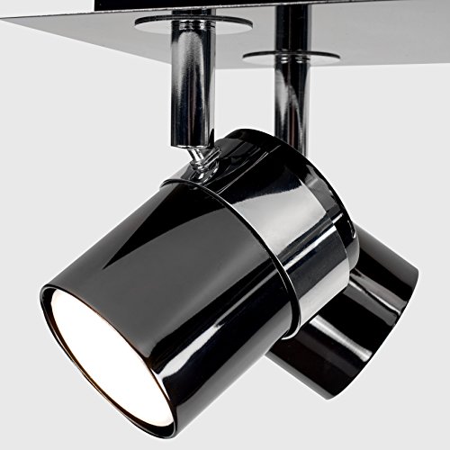 Modern Rectangular 6 Way Adjustable Ceiling Spotlight - Image 7