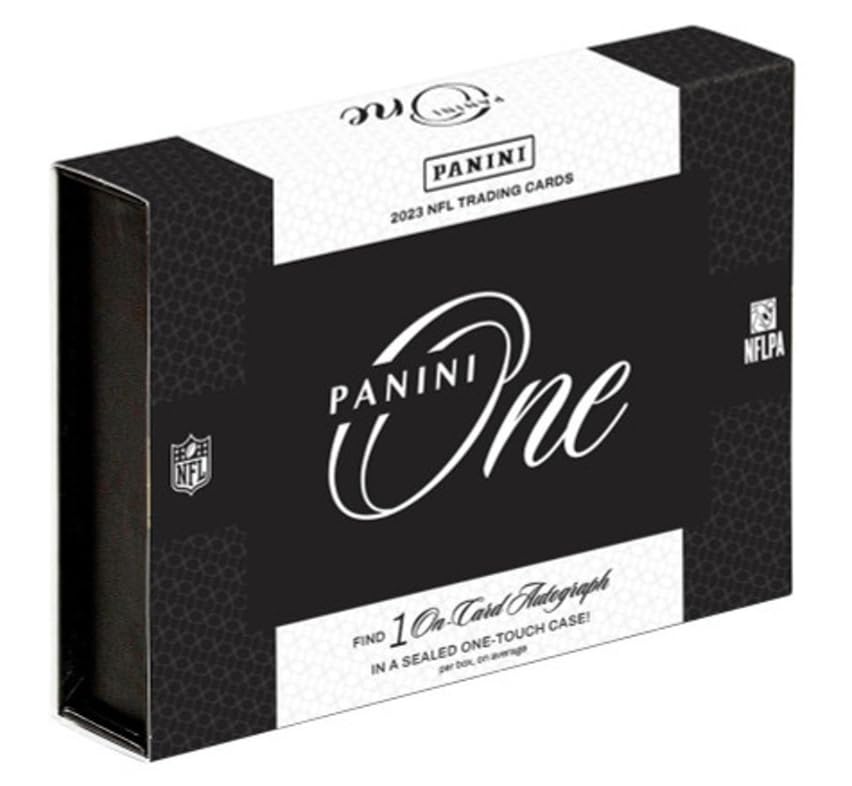 2023 Panini One Football Sealed Hobby Box (1 On-Card Auto Per Box)