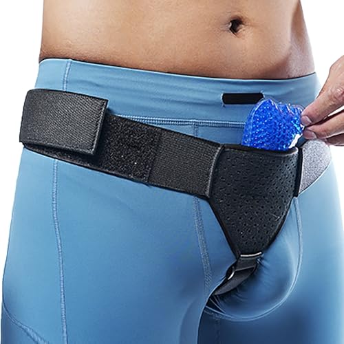 Faja para Hernia Inguinal Ajustable con Almohadillas de Gel miniatura 1