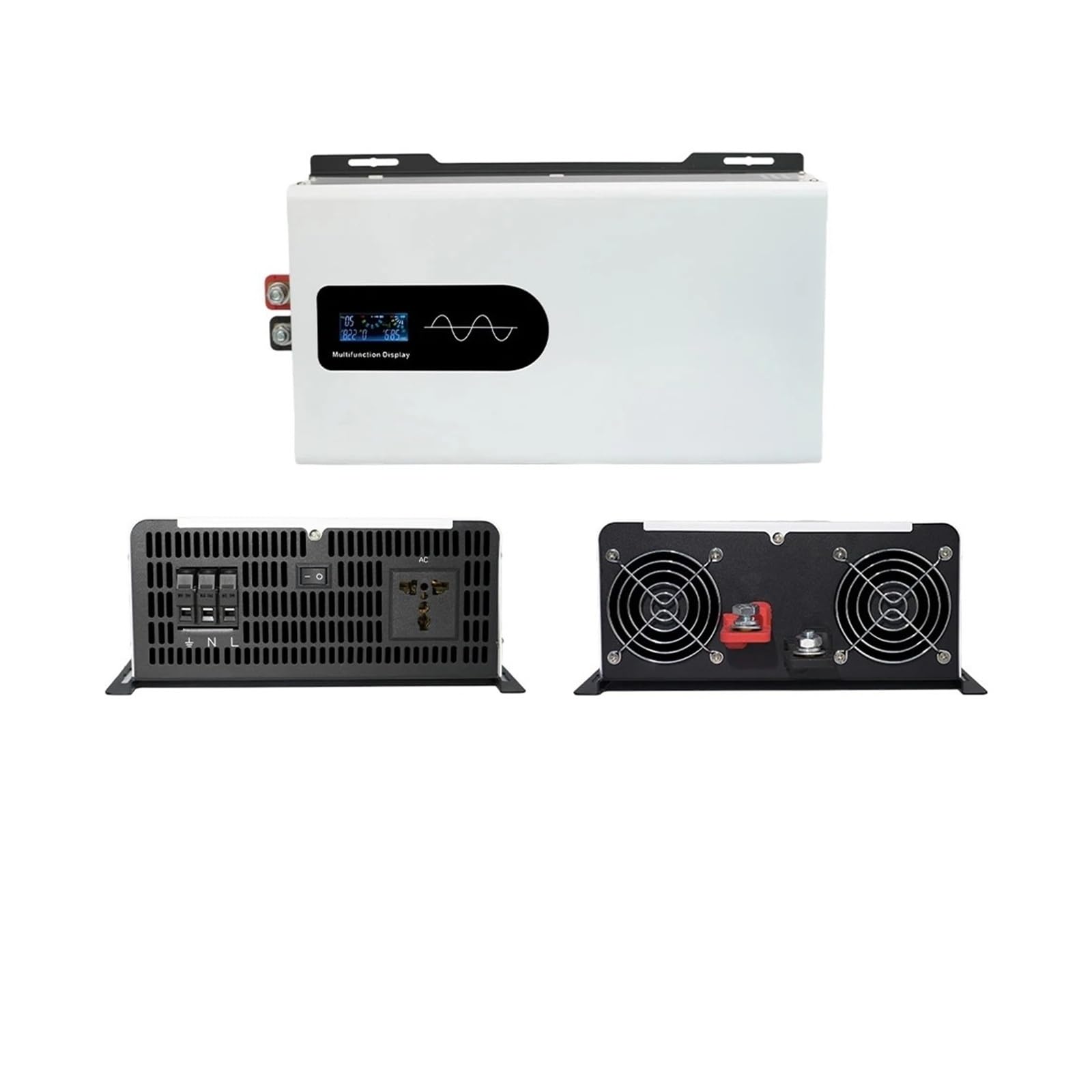 Convertidor Adaptador DC 12V/24V/36V/48V/60V/72V/96V AC 110V 220V 60Hz 50Hz 10KW 6600W Fuera Red Inversor Solar Onda Sinusoidal para Pura inversor