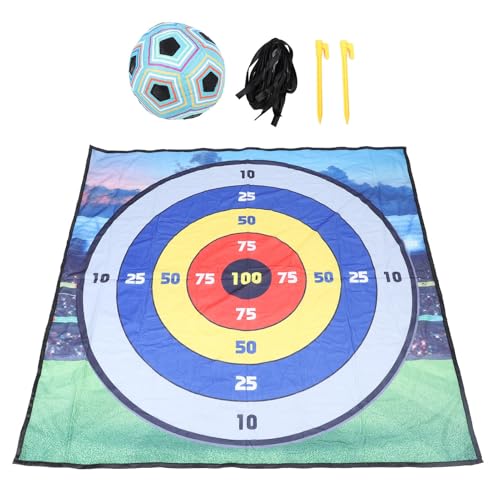 Soccer Ball Game Set for Kids, Indoor Outdoor Backyard Toss Soccer Goal Game with Soccer Ball, Indoor Outdoor Play Equipment, Soccer Training Equipment for 3+ Year Old Boys Girls