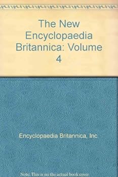 Hardcover The New Encyclopaedia Britannica: Volume 4 Book