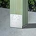 Simpson Strong-Tie ABU88Z ABU ZMAX Galvanized Adjustable Standoff Post Base for 8x8