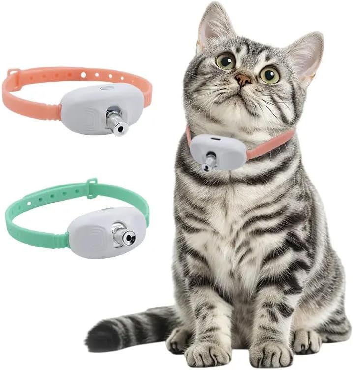 Colar Brinquedo Laser para Gatos Animais de Estimação, USB LED Co...