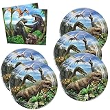 Wetim 40pcsk Party Supplies include 20 plates, 20 napkins for birthday party decoration