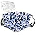 Produktbild wangjinqi11 We-ed Galaxy Dust Gesichtsschutz Einstellbarer Mund Sturmhaube Bandanas Waschbar Wiederverwendbar mit Filter-ArcticDigitalCamo-OneSize
