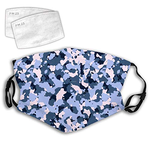 Preisvergleich Produktbild wangjinqi11 We-ed Galaxy Dust Gesichtsschutz Einstellbarer Mund Sturmhaube Bandanas Waschbar Wiederverwendbar mit Filter-ArcticDigitalCamo-OneSize