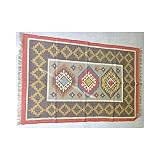 int. d'ailleurs - Alfombra Handwoven Dhurrie 120 x 200 cm - 6 - TAPI051