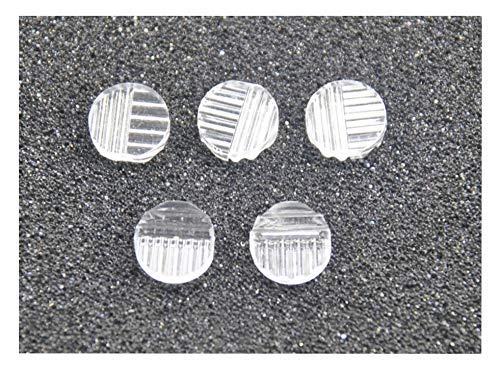 5pcs 8mm Plastic Cross Lens for Red Green Blue IR Laser Diode Module