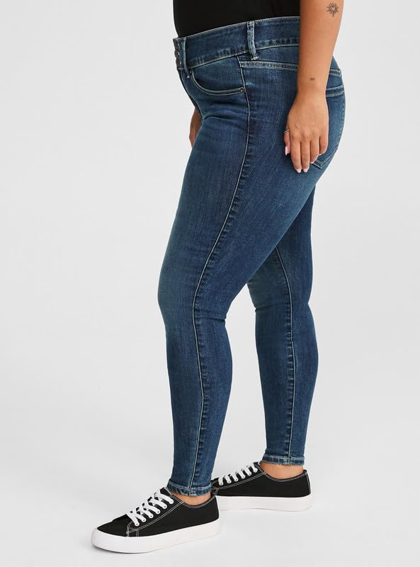 Torrid Women's Plus Size Jeans - Jegging Skinny Super Soft High-Rise Jean2