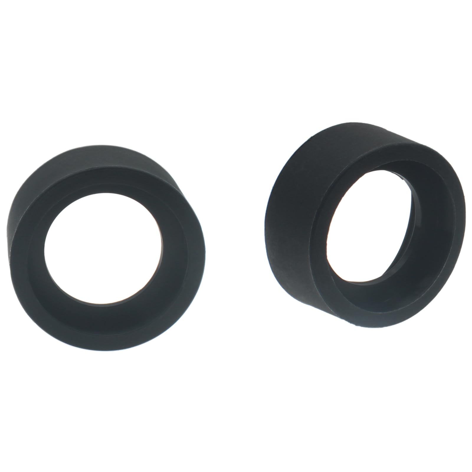 HAJXZH 2 Pcs Eyepiece Eye Cup 36 mm Inner Diameter Eye Guard Rubber Eyepiece Cover for 34-37 mm Stereo Microscope Telescope