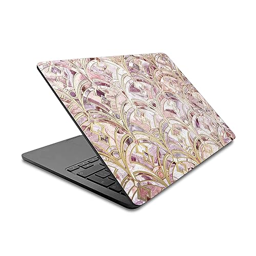 Peau vinyle MacBook Air 13.6 A2681 2022 protection sticker marbre rose Micklyn Le Feuvre