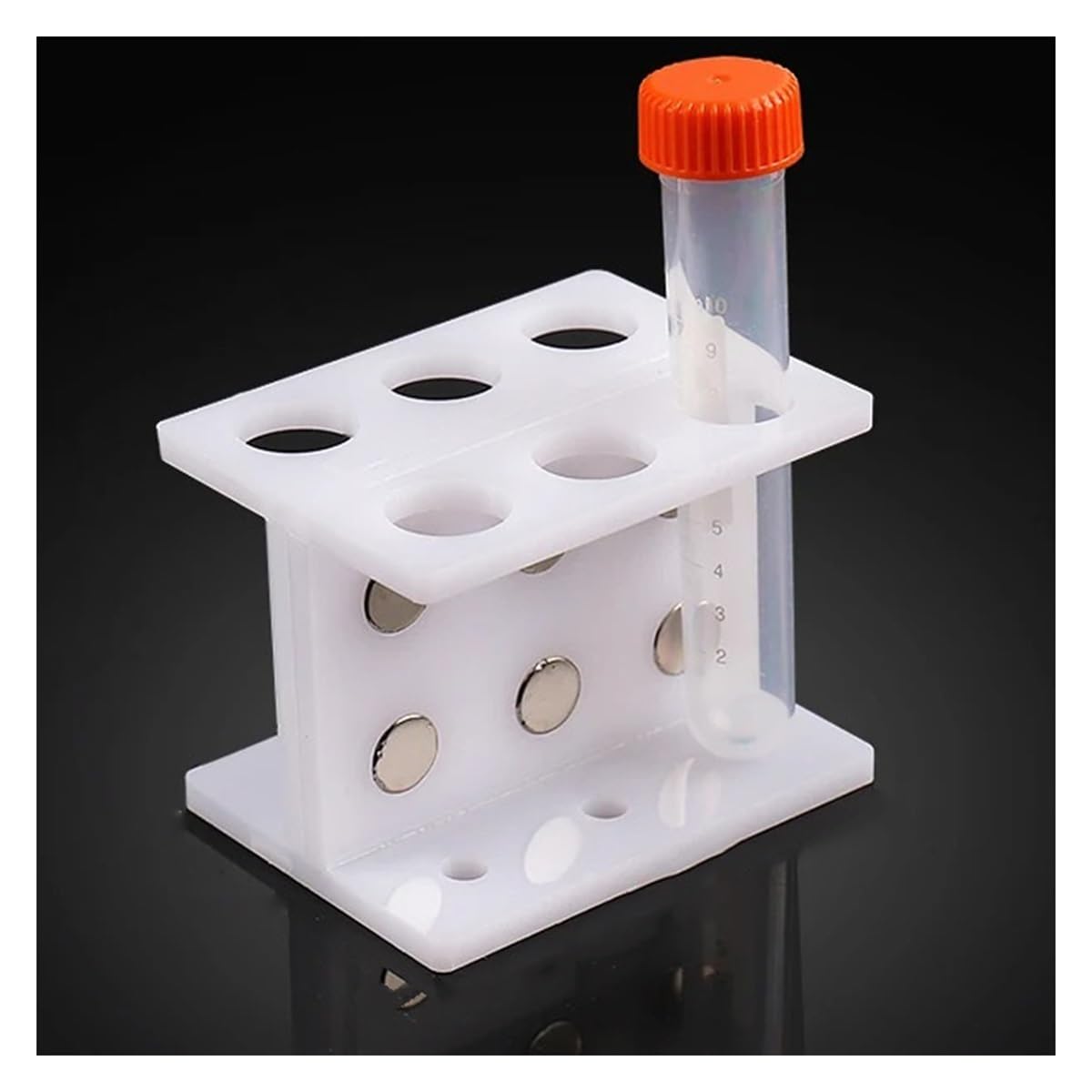 Magnetisches Zentrifugenröhrchen-Extraktionslabor-Versorgungsmaterial-Gestell for magnetisches Zentrifugenröhrchen-Gestell(10-15ml-6holes)