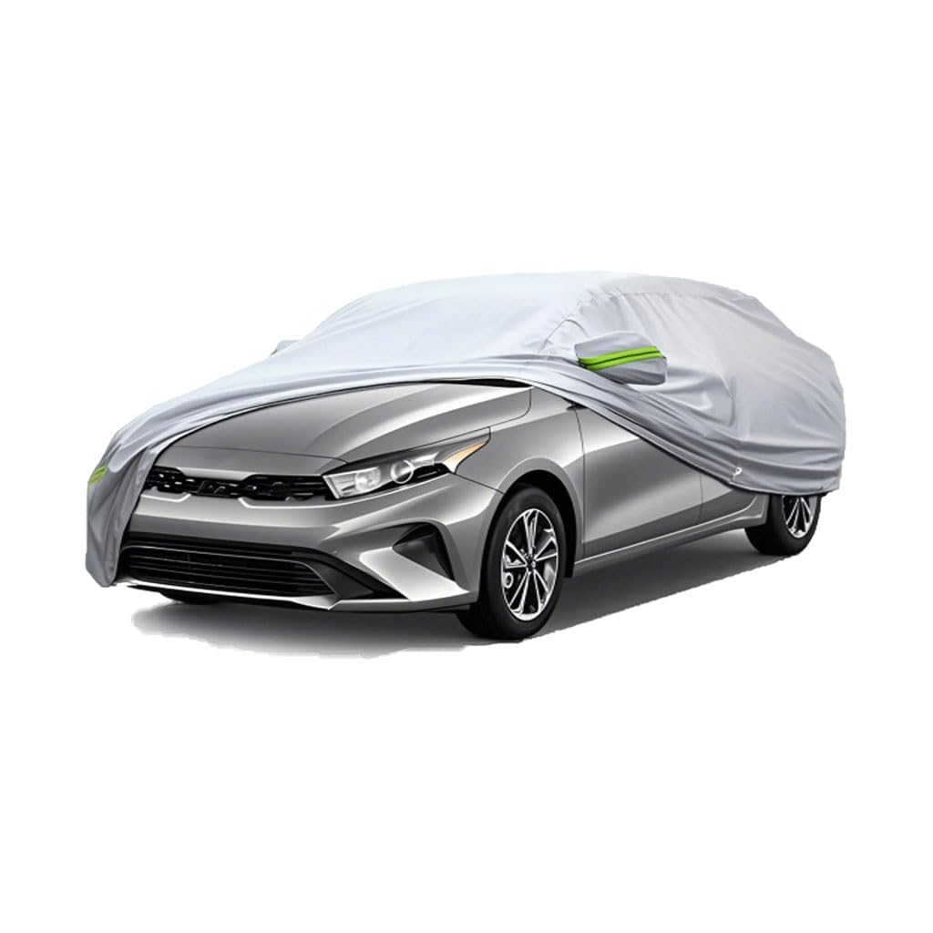 RAHALOY Full car Cover for Kia K5 2021-2025, All-Weather Waterproof Protection, with UV Protection and Anti-Scratch Lining, Free Storage Bag, Customized for Kia Models