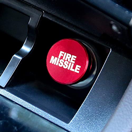 Image of 3 PCS Cigarette Lighter Plug Cover Dustproof Waterproof Socket Cover Cap Replacement, 12 Volt Aluminum Button Fits Most Automotive Vehicles (EJECT & FIRE & NITROUS)