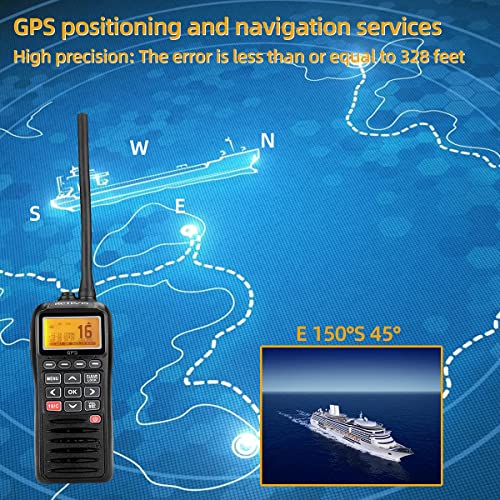 Retevis FA9225A Rm40 Handheld Marine Radio With Gps thumb #2