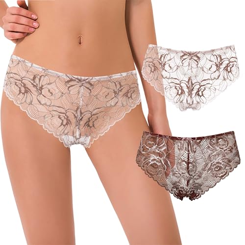 Culottes tangas invisibles en dentelle Curve Muse anti-marques