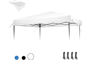 10x10 Pop Up Canopy Replacement Top for Straight Leg Gazebos