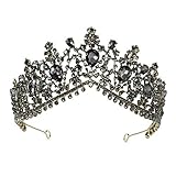♕ Mit atemberaubenden österreichischen Kristallen in verschiedenen Größen besetzt, strahlt diese Königinkrone wie ein Diamant, der in seiner Makellosigkeit und Klarheit seinesgleichen sucht.