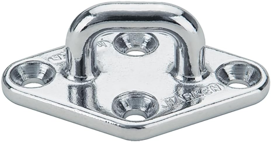 Harken Diamond Pad Eyes, small stainless padeye