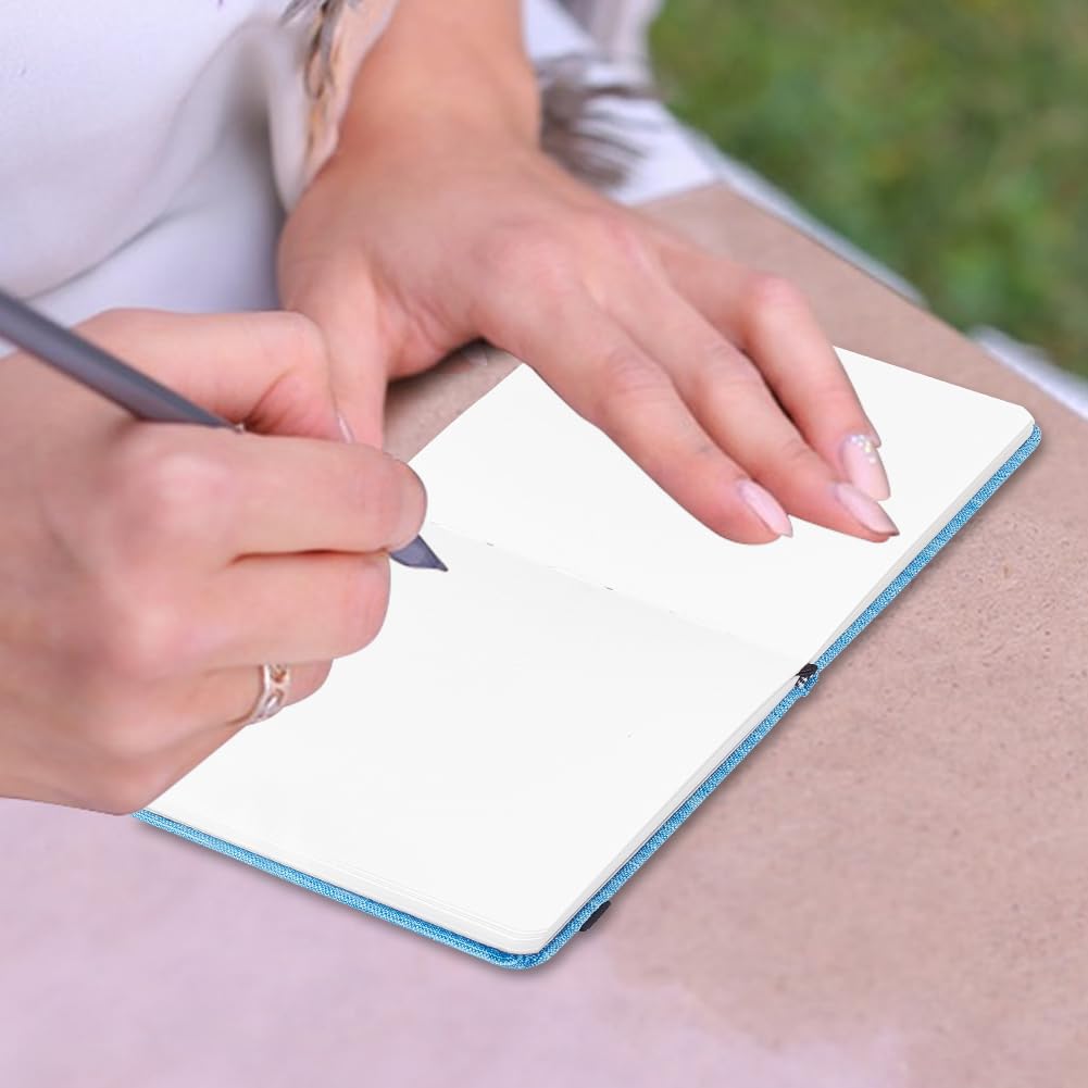 PLIGREAT Mini Aquarell Skizzenbuch – 3 Stück, 6x6 Cm, 300g Papier, 60 Seiten, Tragbar Für Unterwegs PLIGREAT Mini Aquarell Skizzenbuch – 3 Stück, 6x6 Cm, 300g Papier, 60 Seiten, Tragbar Für Unterwegs
