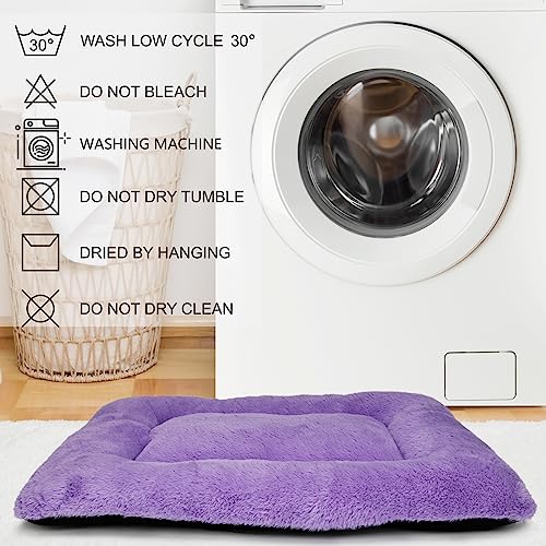 Crate Pad for Medium Dogs - Washable Pet Kennel Pad Fits 30-Inch Crate - Ultra Soft Flat Bed Mat, Cozy Sleeping, Anti-Slip, Grey, 30 x 19 by wrkfree - Image 5