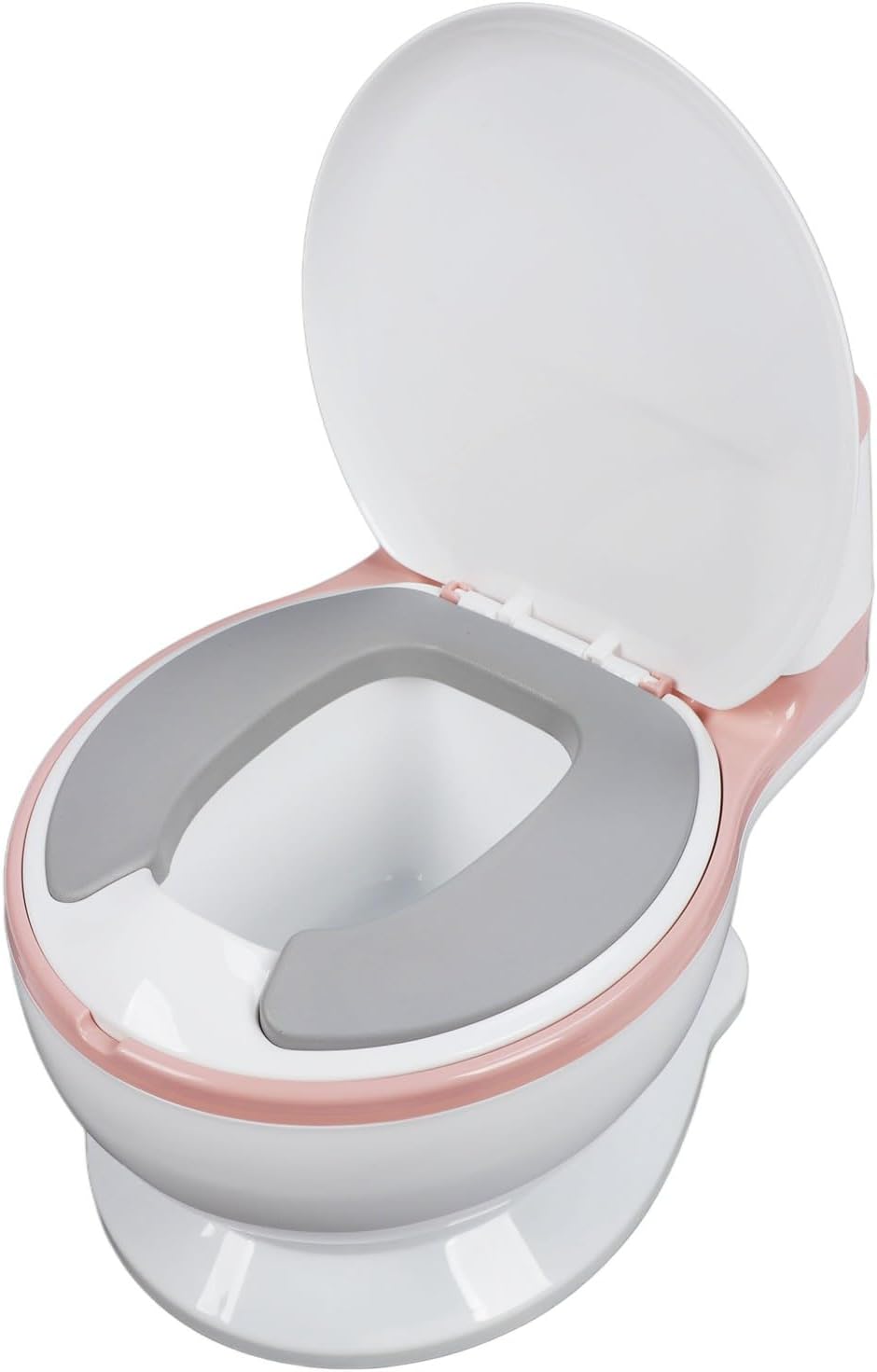 Yinhing S Ergonomic Potty Training Toilet Comfortable Portable Detachable Kids Potty for Safe Toilet Training Ideal for Home and Travel (Pink)