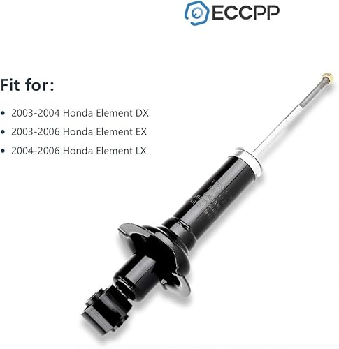 Miniatura 4 de ECCPP - Amortiguadores delanteros y traseros para Honda compatibles con Honda Element 331039 331040 344611 72135 72136 71101 Gas Strut Auto Shocks
