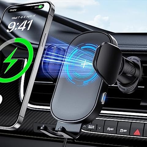 Beeasy 15W Qi Fast Wireless Car Charger Cover