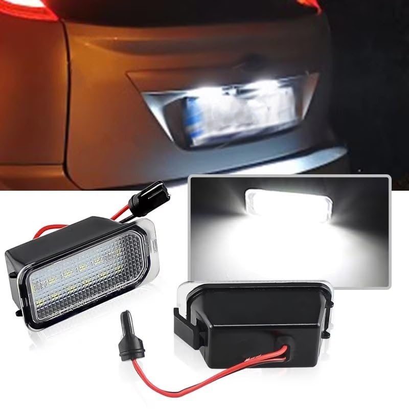 Luces de matrícula de alta visibilidad para Fiesta MK6 y MK7 2