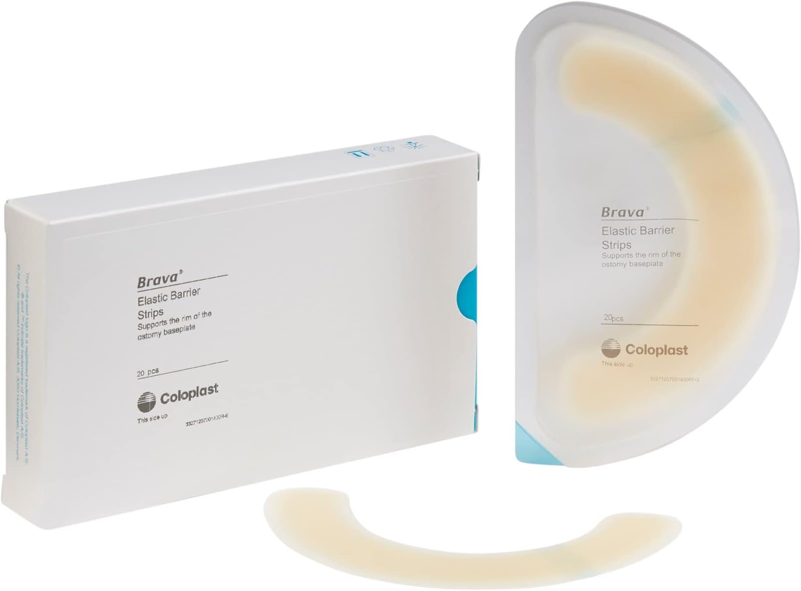 Brava Elastic Barrier Strips by Coloplast