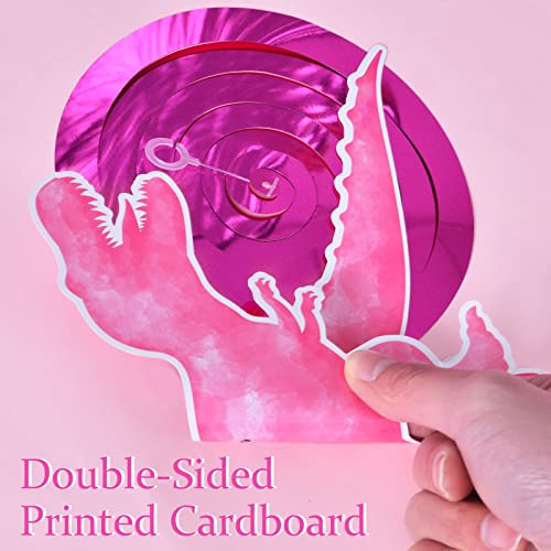 Watercolor Dinosaur Party Hanging Swirl - 24Pcs Dinosaur Party Decorations For Girls Kids Birthday Baby Shower Foil Whirls Ceiling Streamers Spirals Dino Theme Party Supplies #TOP3