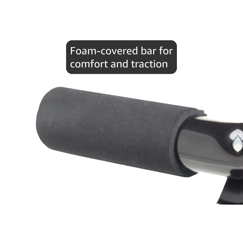 Cap Doorway Sit Up Bar, Black