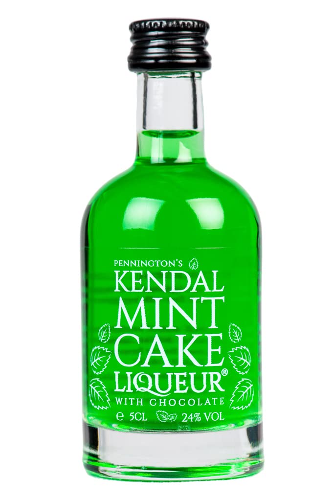 Pennington’s Spirits & Liqueurs Kendal Mint Cake Liqueur, 5cl, 24 Percent ABV, Fresh and Chocolate from Cumbria