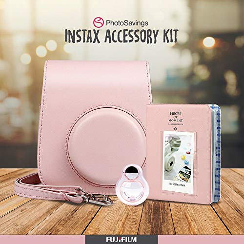FUJIFILM INSTAX Mini 11 Câmera de filme instantâneo (Lilac Purple) com conjunto de acessórios de 168