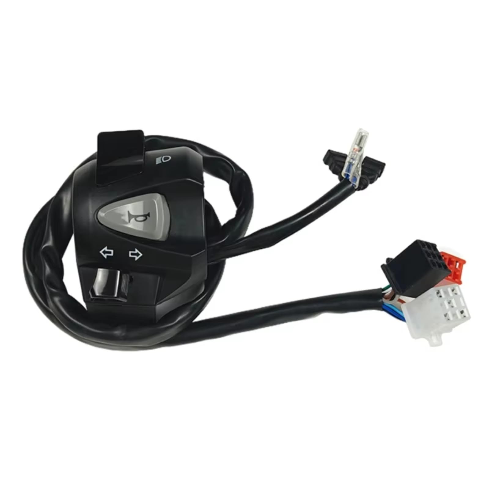 Comando Manubrio Interruttori Di Controllo Del Manubrio Del Motociclo Da 7/8 "22mm Per Gli Accessori Dei Fendinebbia Con Pulsante Clacson Universale
