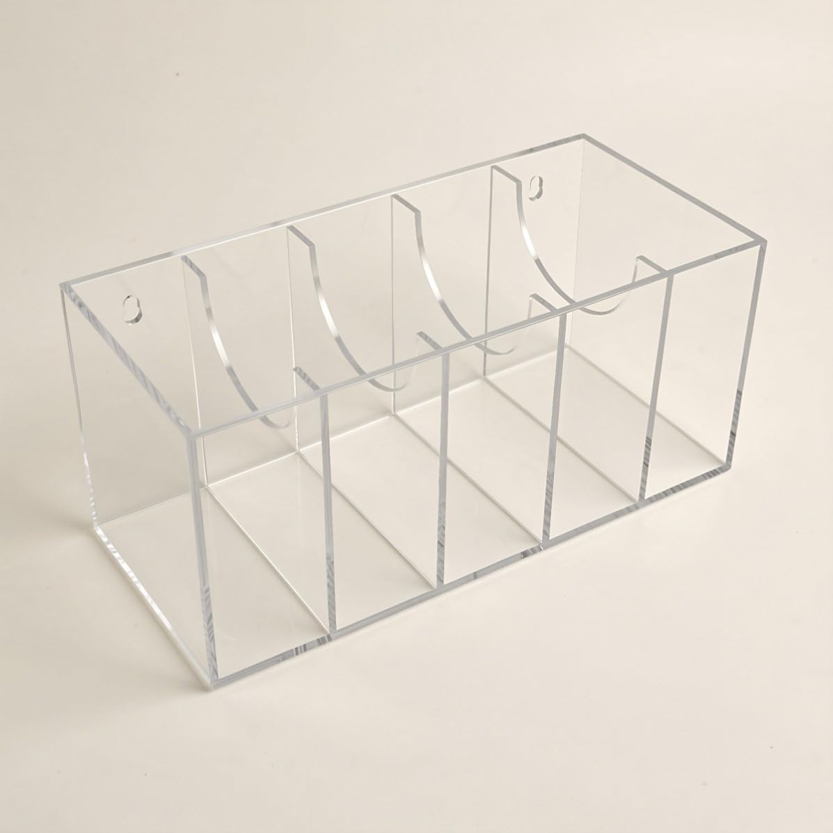Organizer Cinture in Acrilico Trasparente con Coperchio, 5