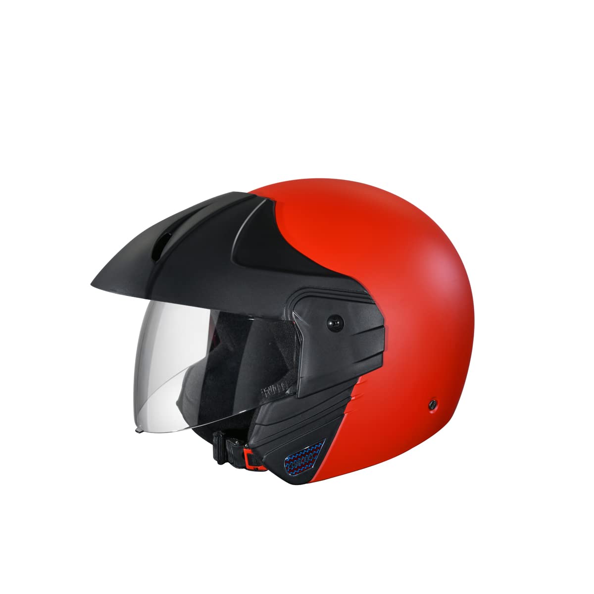 StuddsNinja Concept ECO Open Face Helmet Helmet (Sports Red, L)