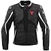 Produktbild Jacke Moto Leder Dainese d-air Misano 1000 mit Airbag 50 NERO-NERO-BIANCO
