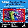 Adobe Creative Cloud 1TB:Photoshop&Lightroom | 1 an | PC/Mac | Téléchargement