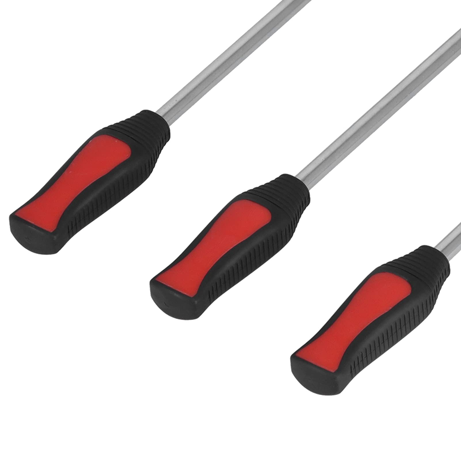 3 Stück Löffelhebel Reifenheber Werkzeuglöffel Robuste Stahlkonstruktion Reifenwechselset für Autoreparaturmaschinen DIY 45# Stahl Polypropylen 37,1 cm
