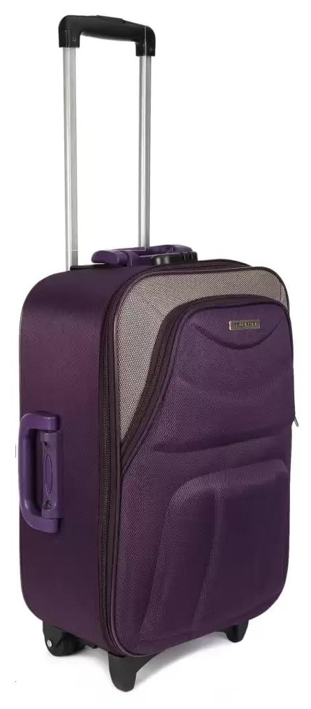 New Jersey Travellers Trolley Bag (Set of 2, Purple)