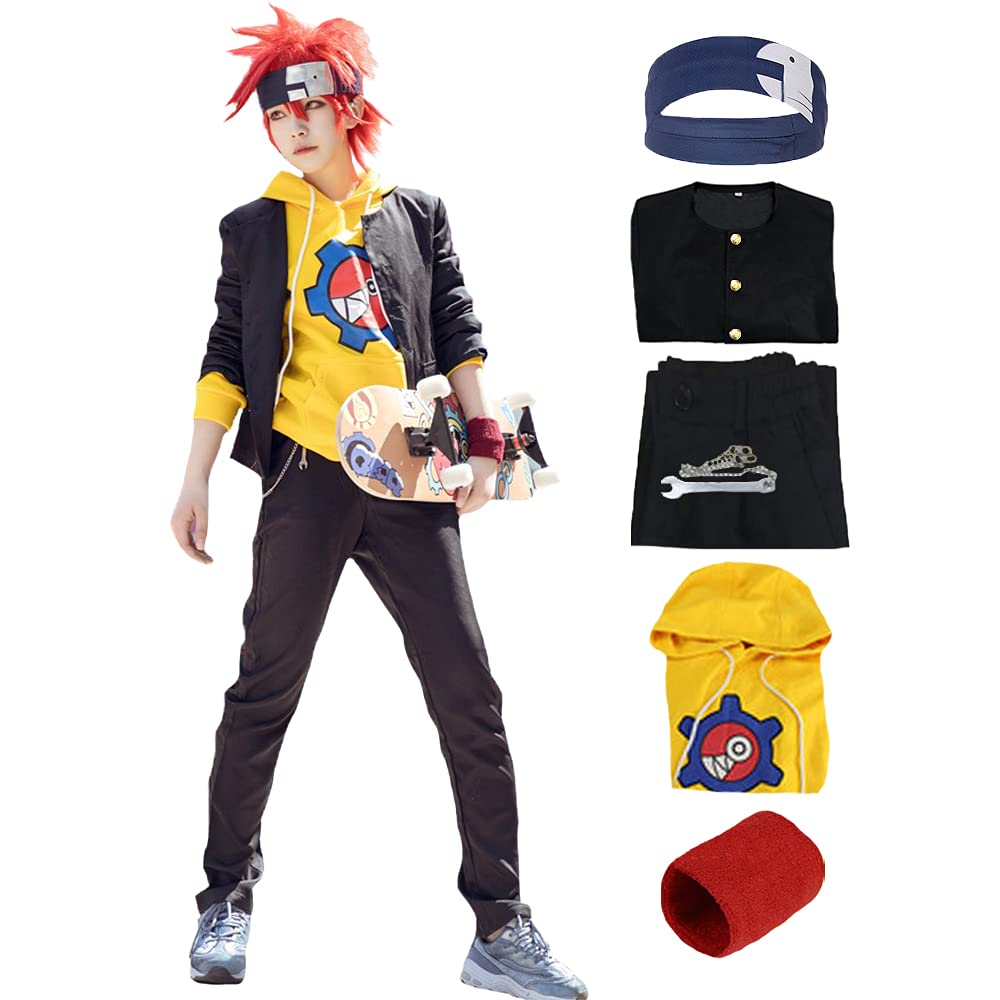 Sk8 The Infinity Costume Reki Kyan Hoodie Cosplay Men 3d