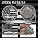 ASmileIndeep 20 Pcs Thin Gray Line Coin, Correctional Officer Silver Challenge Coins Honor Correctional Officers Gray Prison Police Coin Law Enforcement Appreciation Gifts