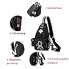 Fashion One-Shoulder Backpack Youth Leisure Backpack With USB Port Earphone Hole, Cartoon Luminous Pattern - Image 5