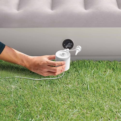 Intex Dura-Beam 64177 Matelas Gonflable de Taille Moyenne avec USB 150 Taille gonflé 99 cm x 1,91 m x 30 cm – Image 6