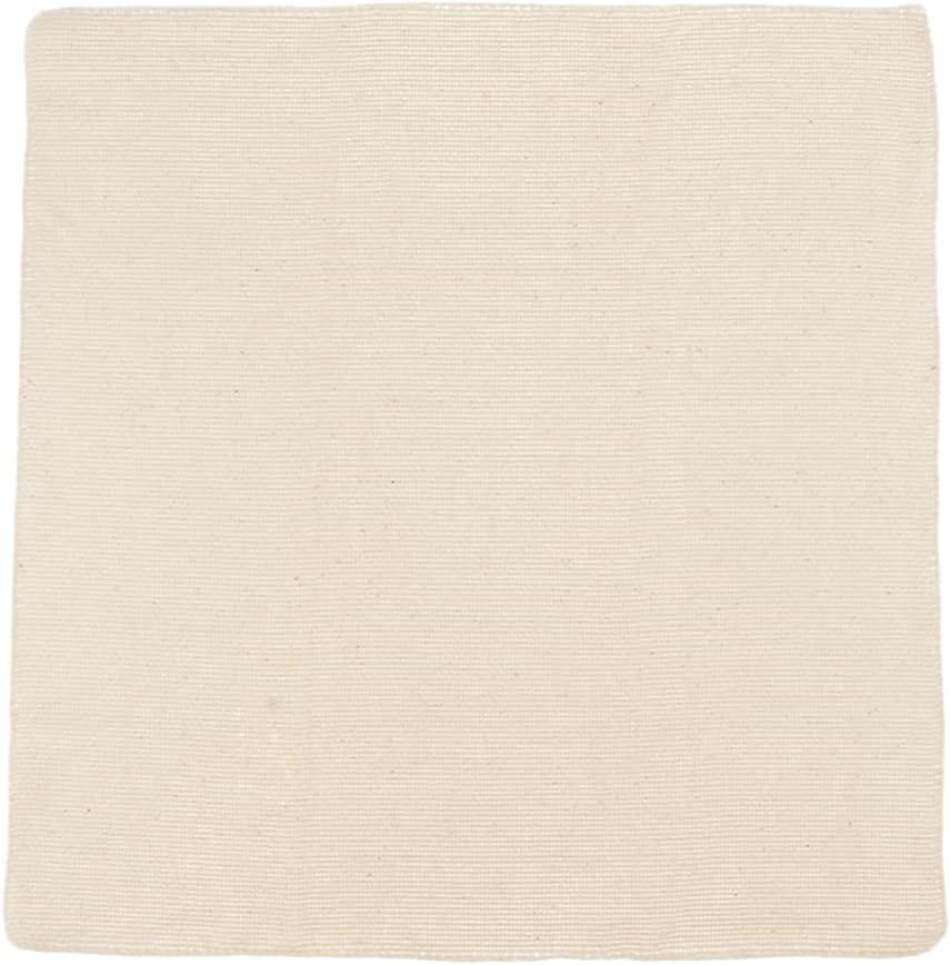 M Fabrics 1 Meter Embroidery Cross Stitch Matty Soft Fabric Cloth 34 Inches Width (8 Count Soft) Cotton Cloth Aida Cloth for DIY Punch Needle Fabric - Off White (Pack of 1 Meter)