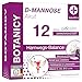 Produktbild Botanicy D-MANNOSE + CRANBERRY AKUT - 12 Sticks Trink-Pulver - Bei Blasenentzündung & Harnwegsinfektion - PROCISTIN® D Mannose Pulver mit Cranberry Extrakt - Löwenzahn, Kürbis, Vitamin C, L-Methionin