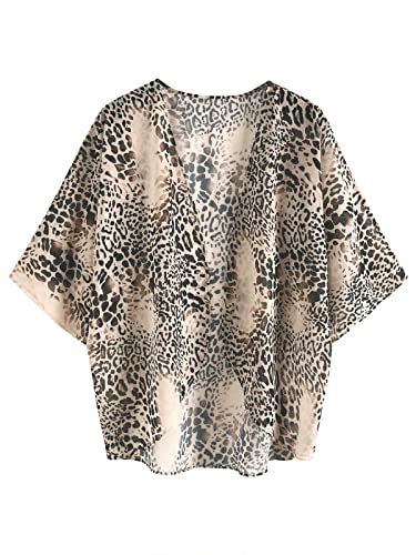 Image of BB&KK Women's Floral Kimono Summer Short Cover Ups Tops