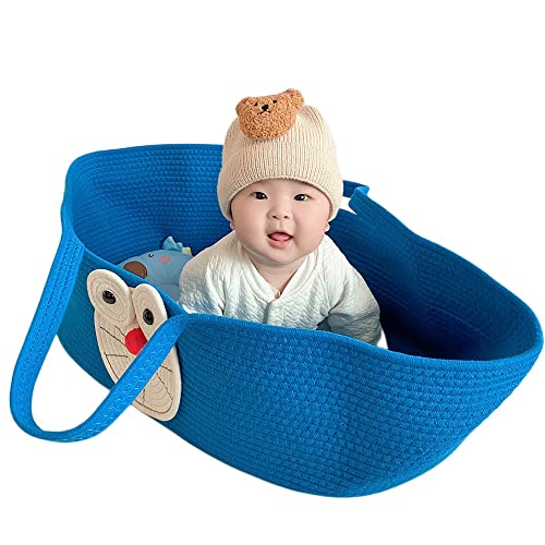 乳児用バスケット 新生児用ベッド ベビーかご ベビーベッド 赤ちゃん 退院 シンプル 綿100 ゆりかご メイズバスケット 添い寝ベッド ベビーベッド だっこふとん 乳児用キャリアポータブルクレードルスリーピングバスケット ゆりかご 新生児用ハンドバスケッ